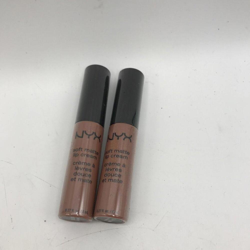Lot of 2 - NYX Soft Matte Lip Cream 0.27 FL. OZ. / 8 mL. Each - Picture 3 of 4